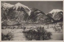 CARTOLINA  PINZOLO m. 774 TRENTO TRENTINO ALTO ADIGE INVERNALE VIAGGIATA 1950