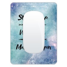 Small Mouse Pad, Mini Pad 6 X 8 Inch with 8L x 6W inches, Work Hard
