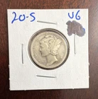 1920-S Mercury Dime 10C San Francisco Silver 0.9 Extra Fine- VG Business Strike