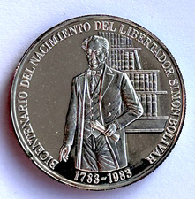 VENEZUELA SILVER PROOF  100 BOLIVARES 1983