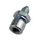 -3AN Male To 7/16-24 Female SAE Brake Line Fitting Adapter For 1/4" HLF02 1pc