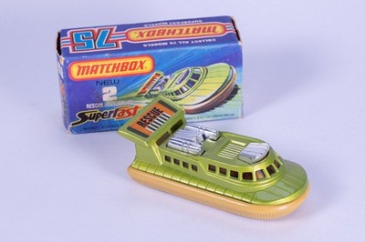 Matchbox No MB 2C Rescue Hovercraft Near Mint