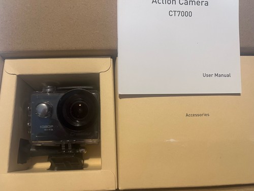 Crosstour Action Camera CT7000, With Mounts, Accessories And Hand Grip Bar - Picture 2 of 4