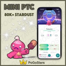 Pokémon PTC Go - Shiny Tinkatink - 80K Stardust✨Special Background✨