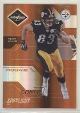 2005 Leaf Limited Rookie Spotlight Bronze 6/100 Heath Miller #179 0c3