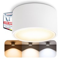 CELI-X Led Aufbaustrahler Weiß 3 Lichtfarben GX53 230V
