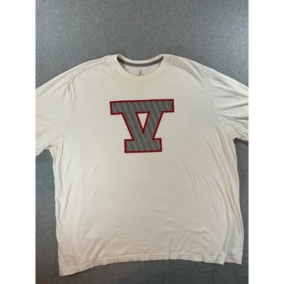 Jordan Mens 4XL Cream White Graphic T-Shirt Short Sleeve Jumpman  1072