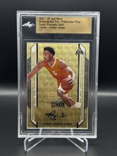 1/1 Josiah-Jordan James Super Prismatic Gold Leaf Auto Pre-Production Proof