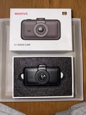 Miofive Car Camera 4K Resolution, WiFi, Bluetooth,GPS Dash Cam,3-Inch IPS Screen