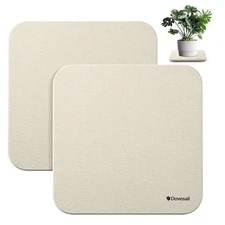 Plant Saucer, 12" Instantly Dry Diatomaceous Earth Stone Prevents Moisture Bu...