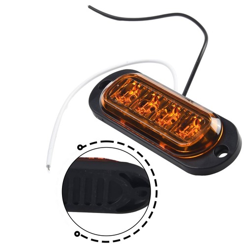 Clearance Light LED Side Marker Lights Yellow Brand New And High Quality - Picture 3 of 24
