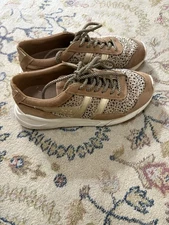 Gola Eclipse Animal Print Women's Trainers 8