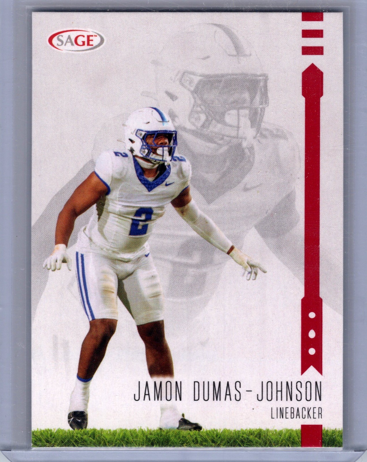 2025 Sage High Series - Jamon Dumas-Johnson #126 Red (RC)