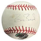 Barry Bonds Autographed Official Major League Baseball Bonds Hologram Giants