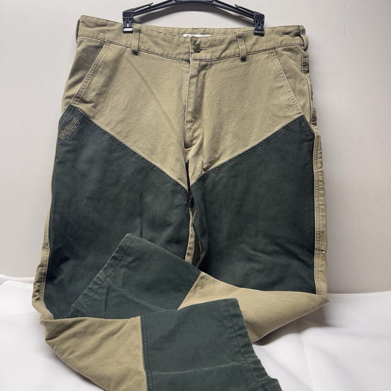 Columbia Briarshun Stout Hunting Brush Pants Mens 38 x 30 Canvas Tan