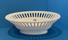 Vintage Imperial Glass Oval Footed Milk Glass Bowl