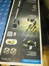 Greenworks PS80L210 80V 10" Brushless Pole Saw With 2.0Ah Battery and Charger