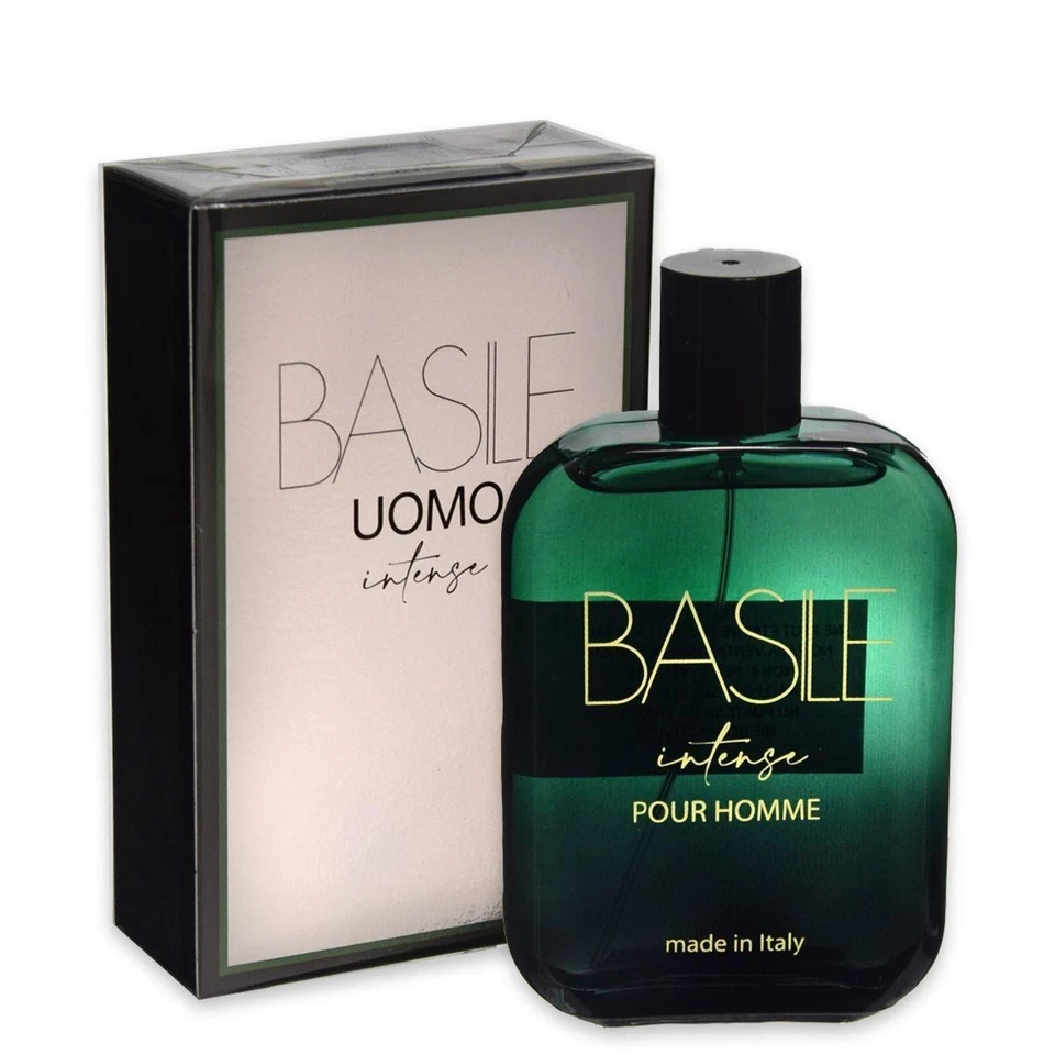 Profumo uomo Basile Intenso Eau De Toilette fragranza classica maschile 100ml - Immagine 3 di 4