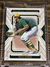 Nick Kurtz 2025 Panini National Treasures RC /99 A’s Athletics