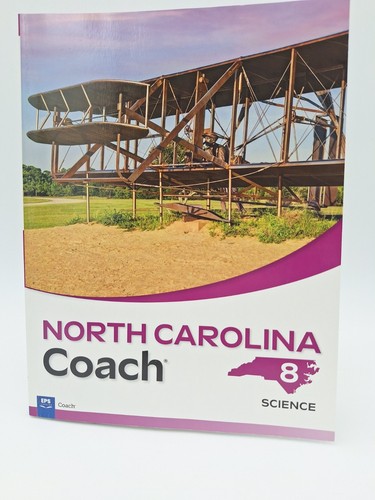 North Carolina Coach Grade 8 Science 2025 Edition Like New