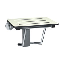 ASI 8203 18" Compact Folding Shower Seat - White