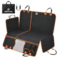 Dog Car Seat Cover for Back Seat Waterproof Dog Hammock Non Slip Pet Cover SUV