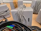 Sony 5-Speaker Stereo System Model #SS-MSP66SL, mounting brackets, cables, wires — photo 8