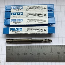 Image of PRESTO 5mm LONG SERIES SLOT DRILL x 4off BUNDLE HSS SCREWED SHANK 2 FLUTES