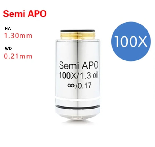 100X Plan Semi APO Infinity Objective Lens for Olympus Biological Microscope - Picture 15 of 15