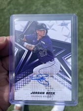 2026 Topps Series 1 - Baseball Stars Autographs Jordan Beck #BSA-JBE (AU)
