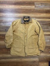 VTG 90s WOOLRICH BREEN 15082 AZTEC WOOL BARN COAT CHORE JACKET CANVAS MENS L