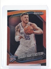 ISAIAH HARTENSTEIN 2024-25 PANINI PRIZM BLACK BASKETBALL THUNDER /225 Q6846
