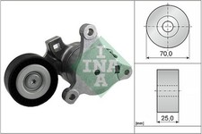 Schaeffler INA Riemenspanner Keilrippenriemen 534 0362 10 für PEUGEOT CITROËN C5