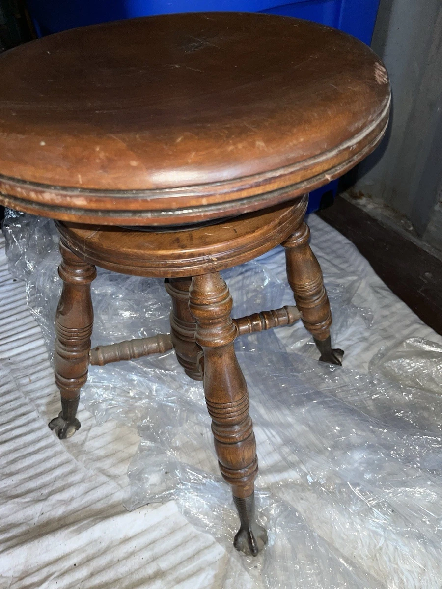 Parker Piano Stool In Antique Benches & Stools (1800-1899) for