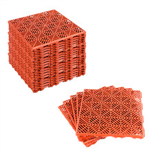 5 PACKS (25 BOARDS) INTERLOCKING NON SLIP GARDEN LAWN PATIO PATH TILE WALKWAY