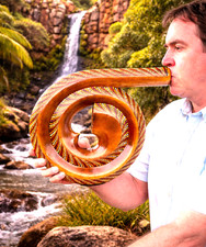 DIGERIDOO Spiral, FACTORY SECONDS Slight Imperfections, Great Sound Guaranteed 