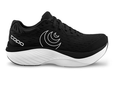 Topo Athletic Atmos Mens 9 D Black White Max Cushion Running Shoes