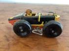 Vintage Marx #3 tin litho wind-up race car with driver 1930s