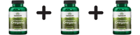 3 X Swanson Oregano, 450Mg - 90 Caps (145,39 Eur/Kg)