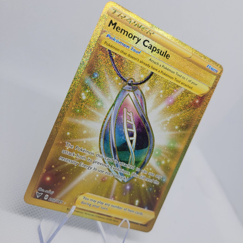 Memory Capsule - 202/185 - Pokemon Vivid Voltage Sword & Shield Secret Rare NM - Picture 3 of 4