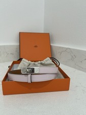 Hermes Mauve Pale Kelly 18 Belt