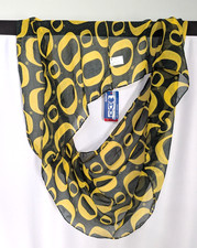 Oregon Ducks Sheer Infinity Neck Scarf Spring Fall Winter NEW NCAA - Green
