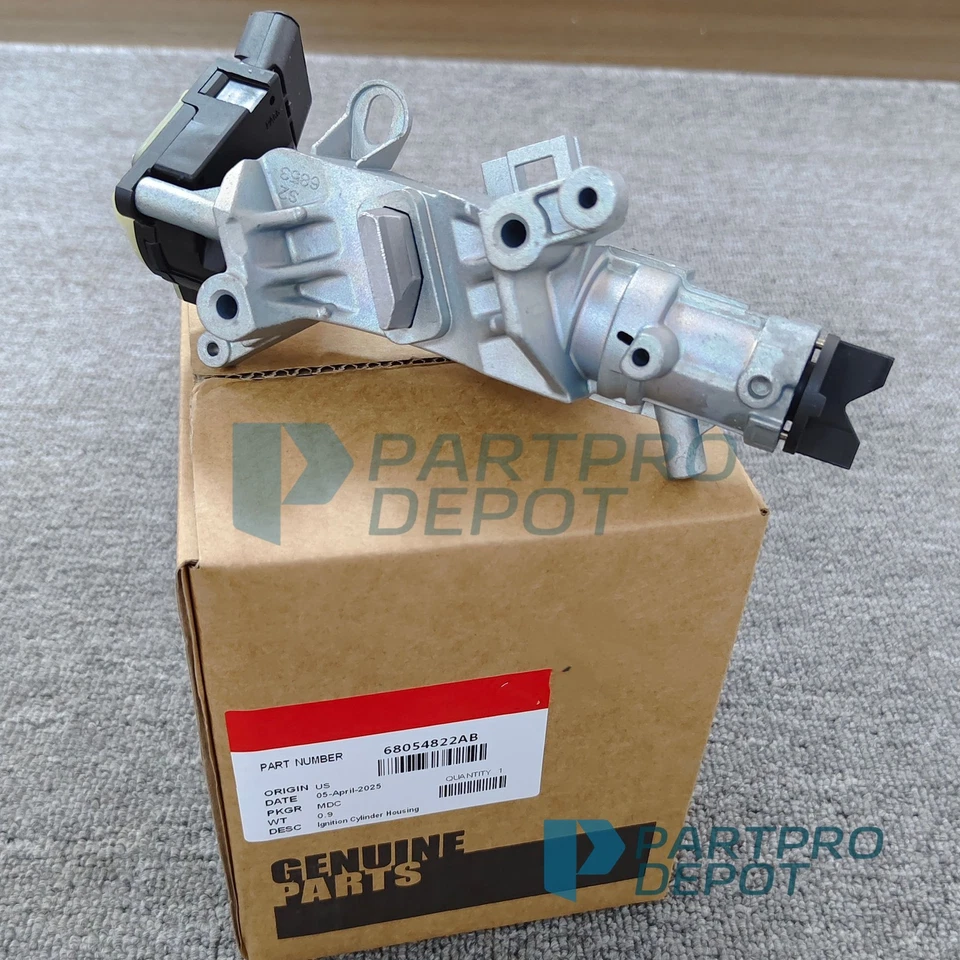 Carcasa de cilindro de encendido para Jeep Wrangler JK 2007-18 Dodge Cummins 68054822AB Foto 4 de 4