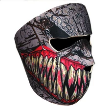 Motorcycle Bike Snowboard Ski Snow Snowmobile Face Mask Balacla Black Fang