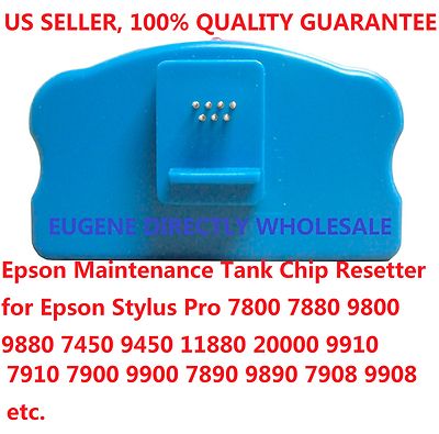 Epson Maintenance Tank Chip Resetter 7910 7900 9900 7890 9890 7908 9908 11880