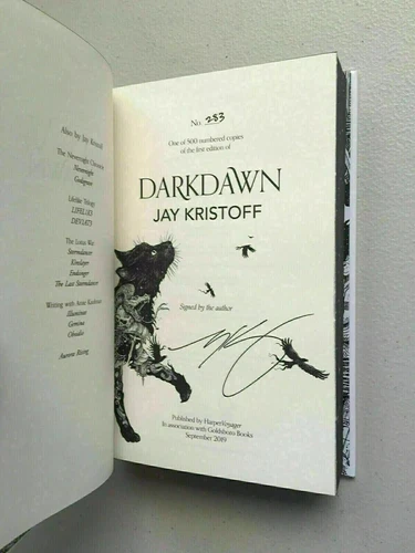 Darkdawn **Signed & Numbered** Goldsboro UK 1st/1st - Jay Kristoff - Star Edges