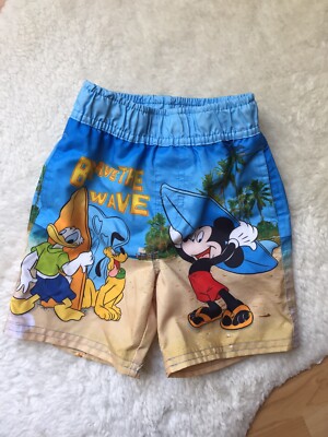 Mickey Mouse Swim Shorts Baby Gap Swim Trunks Disney Baby Boys