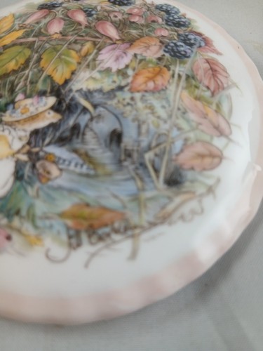Royal Doulton Brambly Hedge Herbst Schmuckschatulle Bone China 1. Qualität britisch - Bild 7 von 9