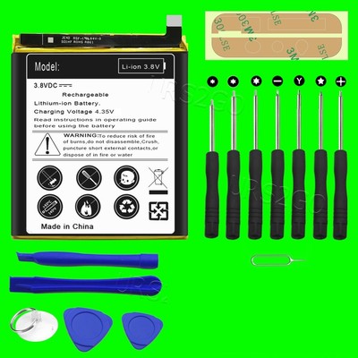 3100mAh Business Battery Screwdriver Tool for Motorola Moto G7 Optimo XT1952DL