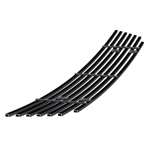 Fits 2009-2011 Honda Civic Coupe Bumper Stainless Black Billet Grill Insert - Picture 3 of 7